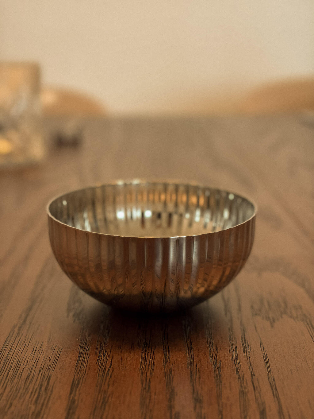 Lille Serveringsskål 10cm - Riflet
