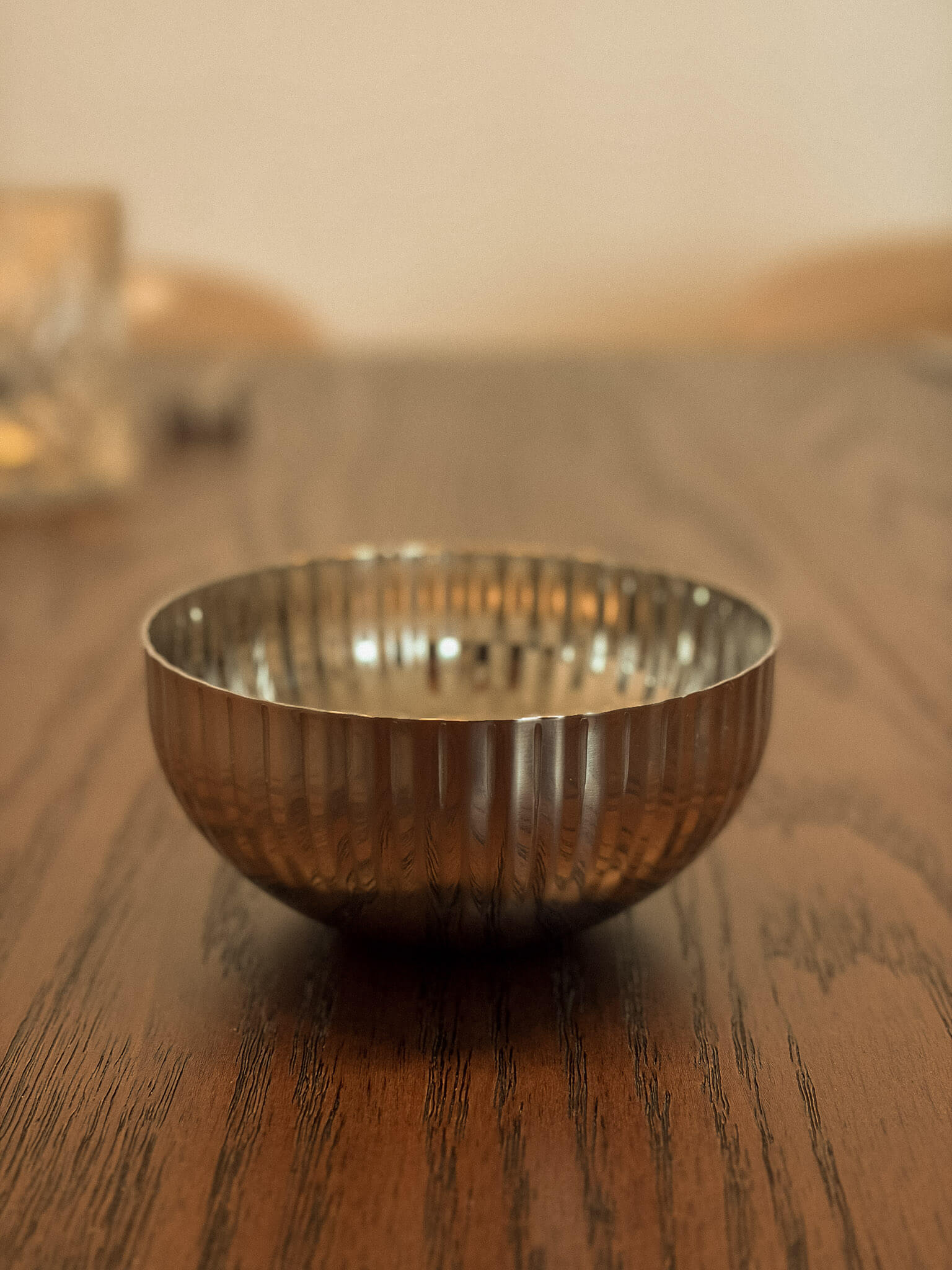 Lille Serveringsskål 10cm - Riflet