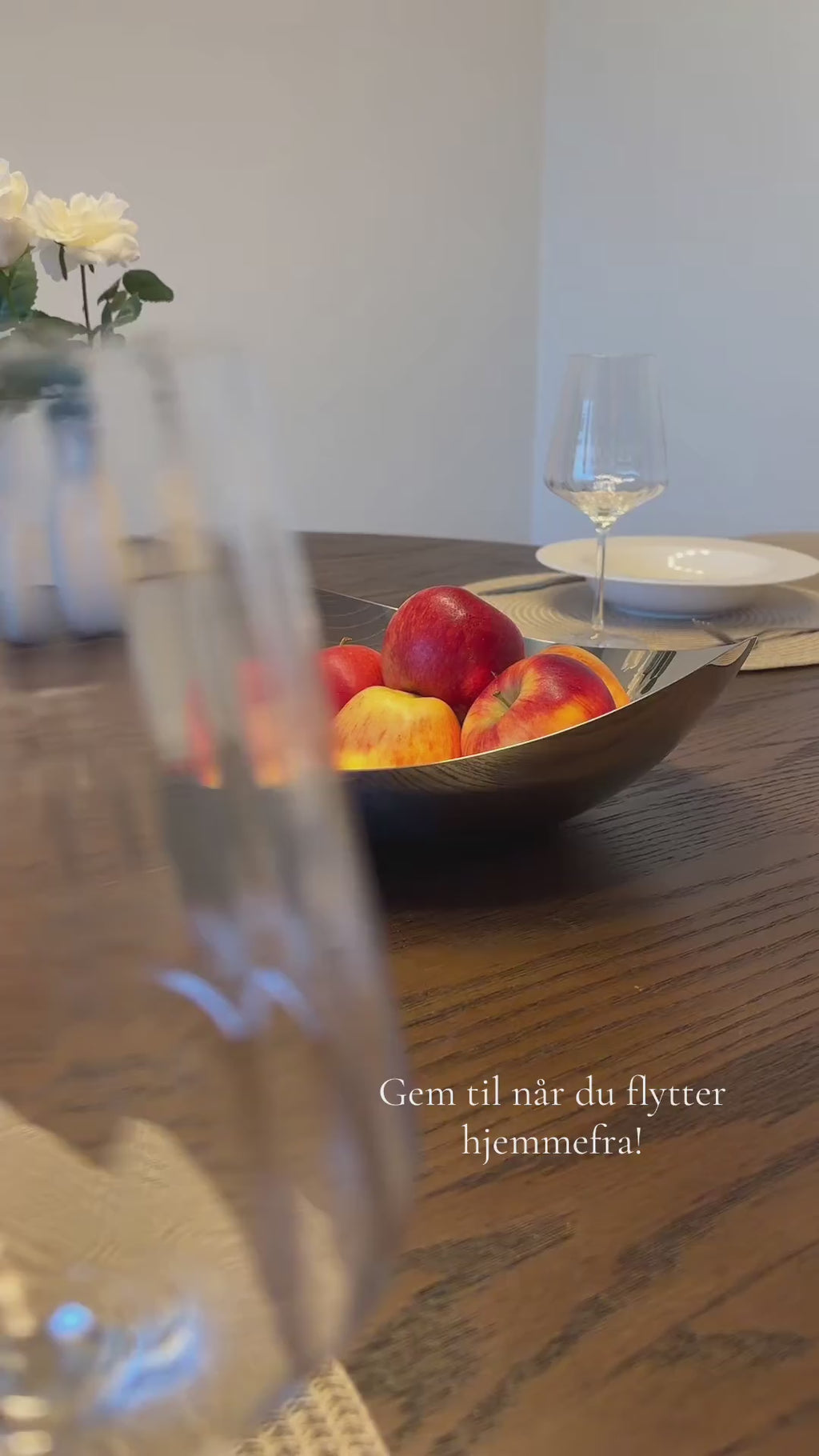 Måne Frugtskål - Stor 30m